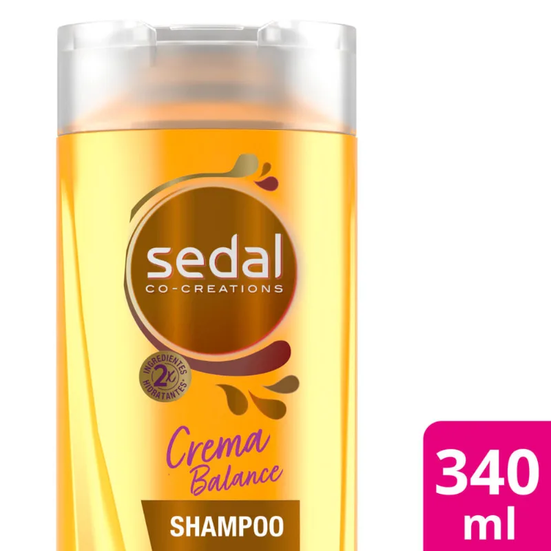 Shampoo Sedal crema balance 340 cc.