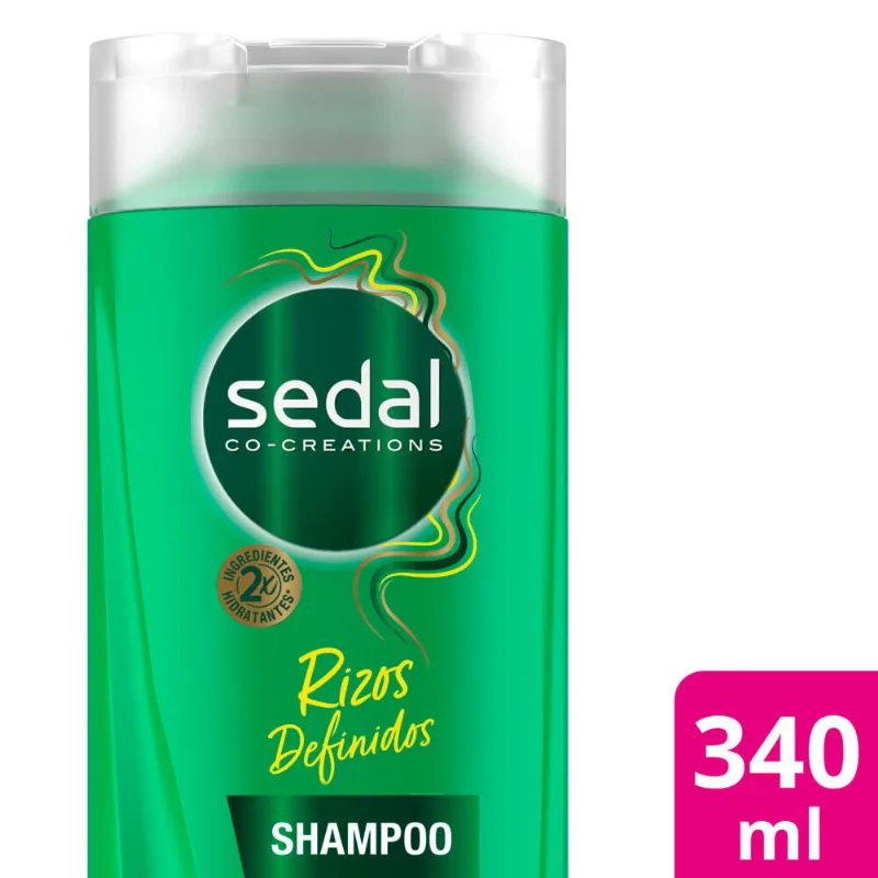 Shampoo Sedal rizos definidos 340 cc.