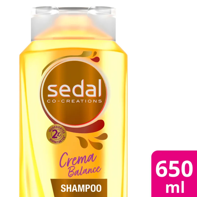 Shampoo Sedal crema balance 650 cc.
