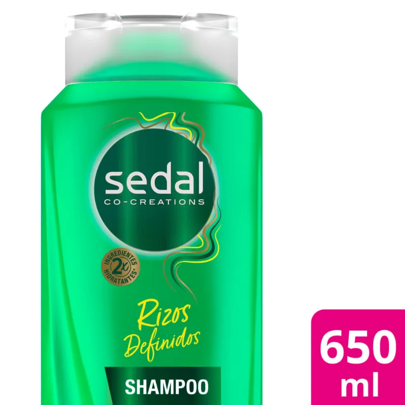 Shampoo Sedal rizos definidos 650 cc.