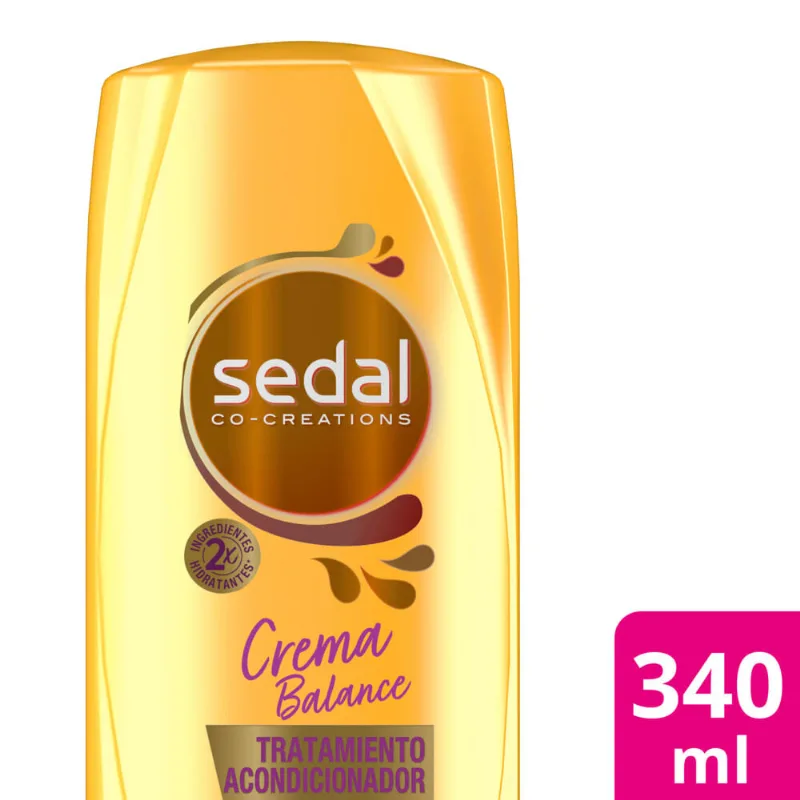 Acondicionador Sedal Crema Balance 340 Ml