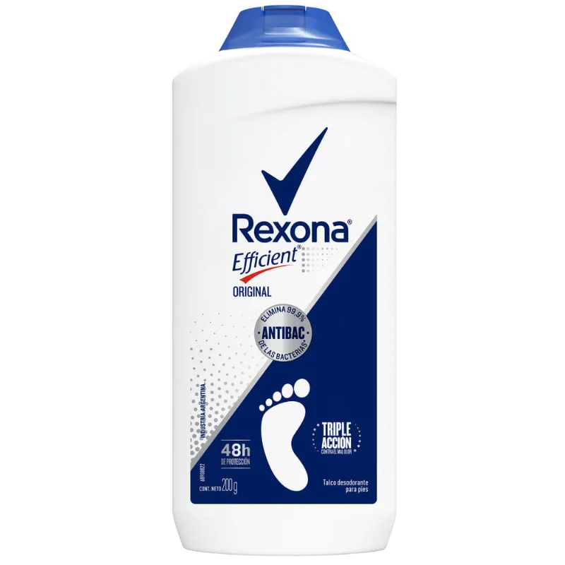 Talco Rexona Efficient Original x 200 g