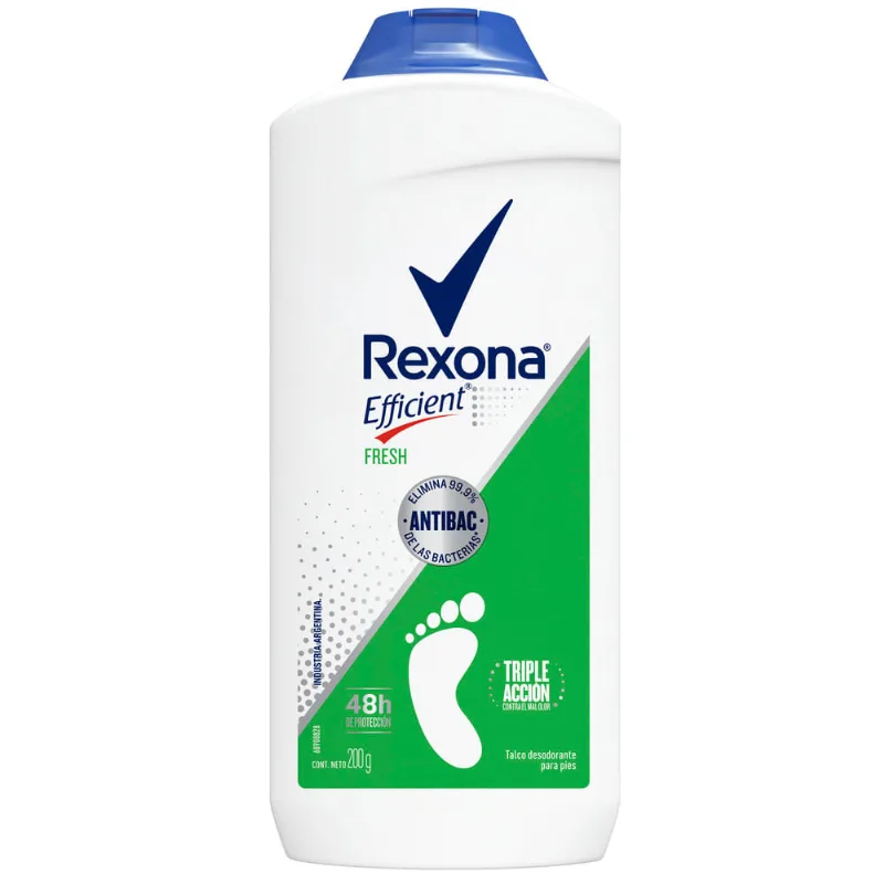 Talco Rexona Efficient Fresh x 200 g