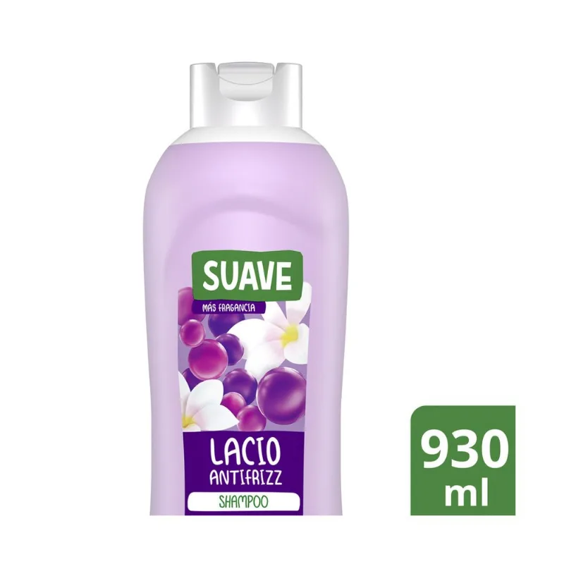 Shampoo Suave lacio anti frizz 930 cc.