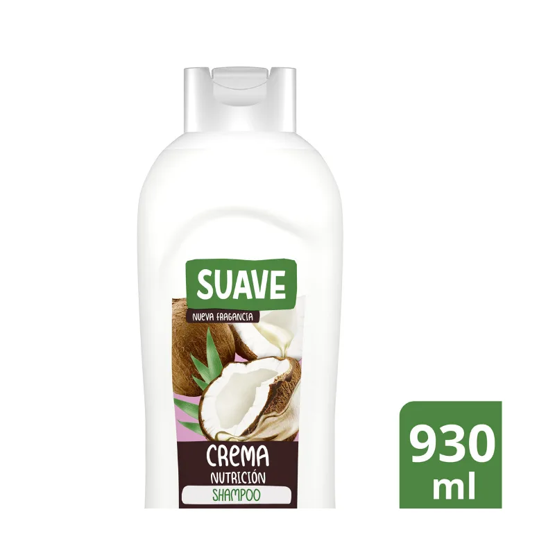 Shampoo Suave crema nutrición 930 cc.