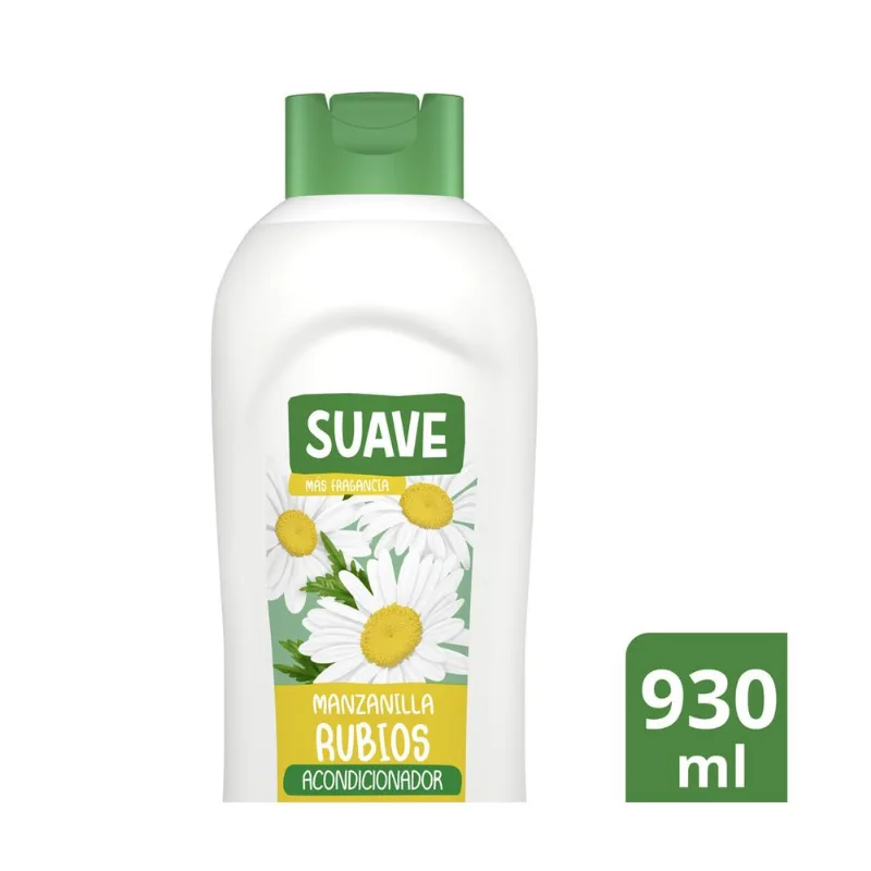 Acondicionador Suave manzanilla rubios 930 cc.