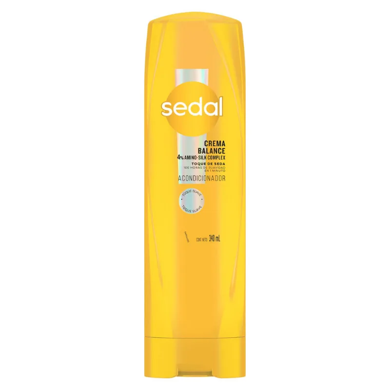 Acondicionador Sedal Crema Balance Toque Seda x 340 ml