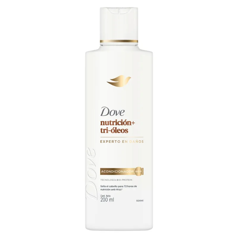 Acondicionador Dove Nutrición + Tri-Óleos x 200 ml