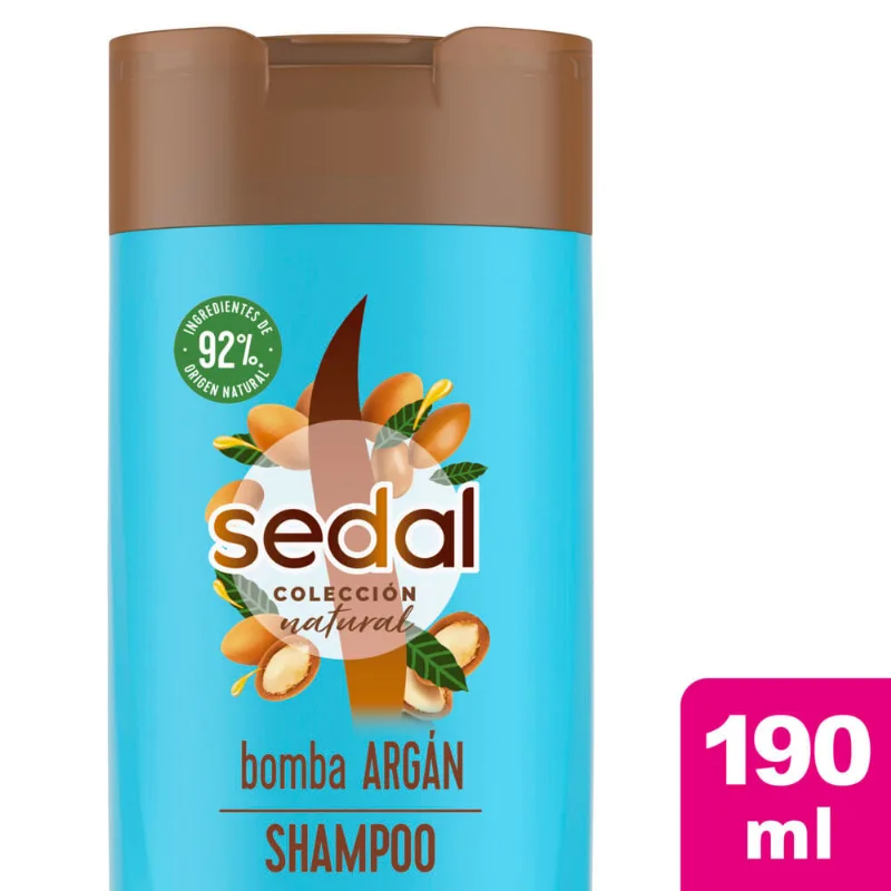 Shampoo Bomba Argán Restauración y Brillo 190 Ml Sedal Shampoo Sedal Bomba Argán 190 Ml