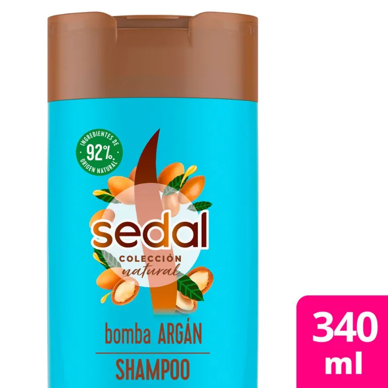 Shampoo Sedal Bomba Argán 340 ml