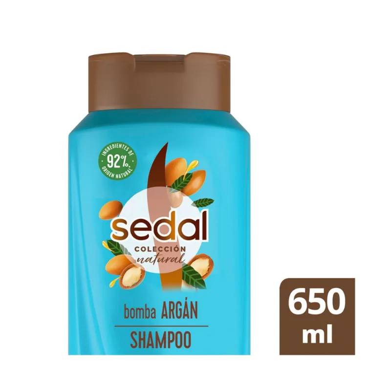 Shampoo Sedal bomba argan 650 cc.