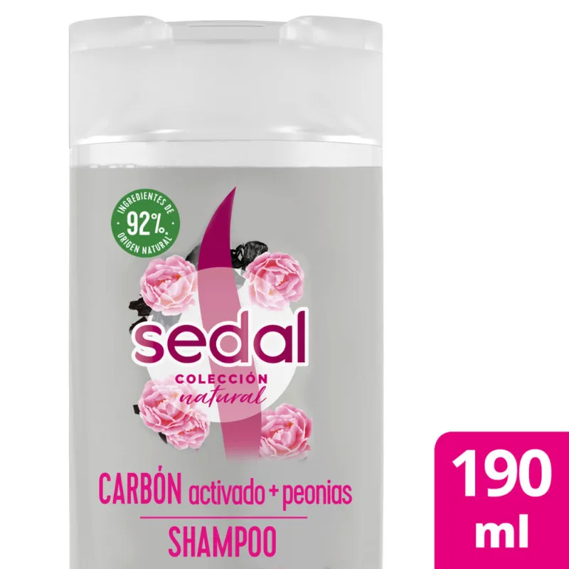 Shampoo Carbon Y Peonias 190 Ml Sedal