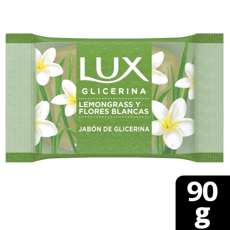 Jabón en Barra Lux Lemongrass y Flores Blancas 90 grs