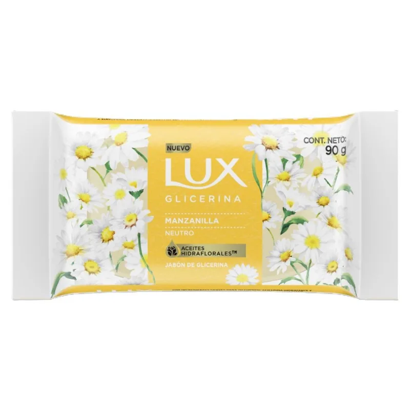 Jabon de Tocador Lux Glicerina Manzanilla x 90 g