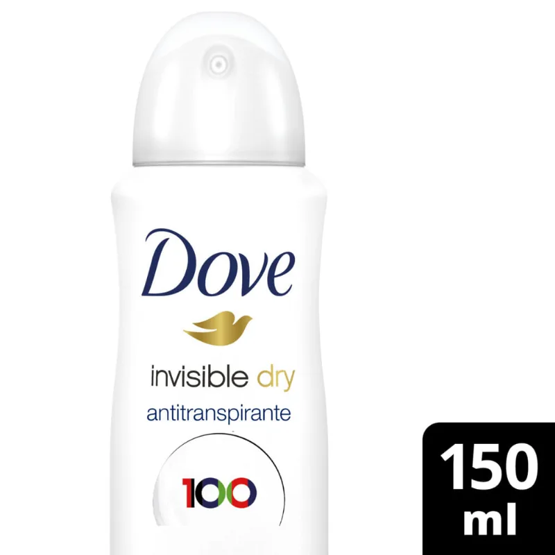 Desodorante Antitranspirante En Aerosol Invisible Dry 150 Ml