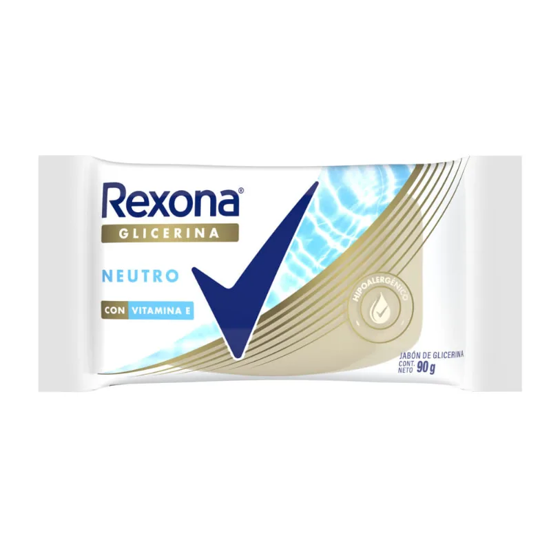 Jabón en Barra Rexona de Glicerina Neutro x 90 g