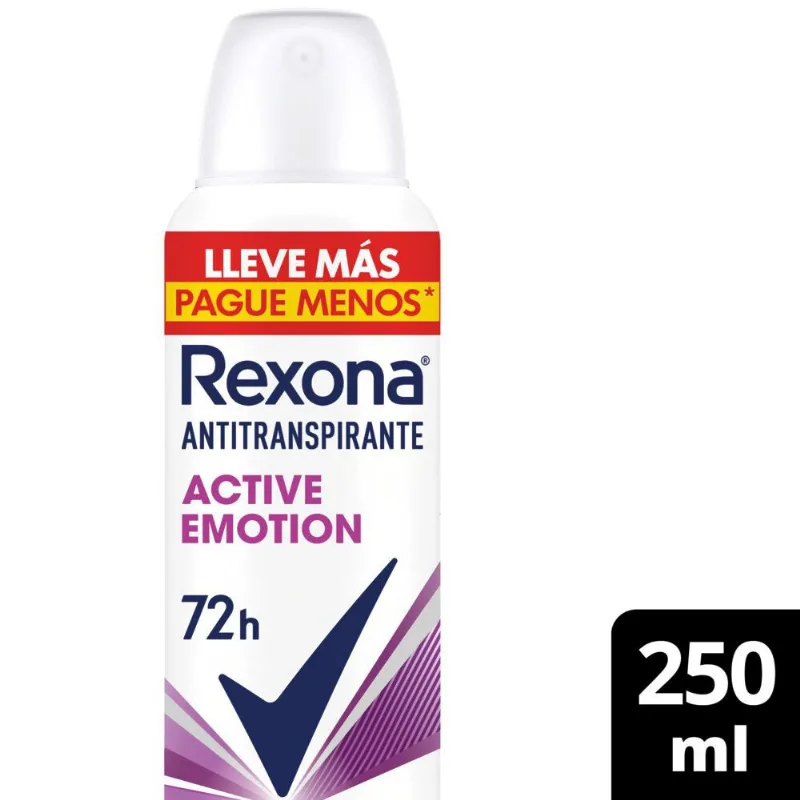 Desodorante Antitranspirante Active Emotion 250 Ml