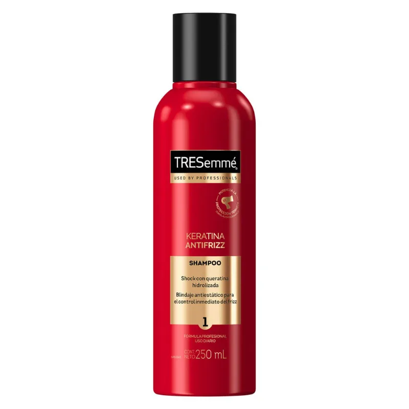 Shampoo Tresemmé Keratina AntiFrizz x 250 ml
