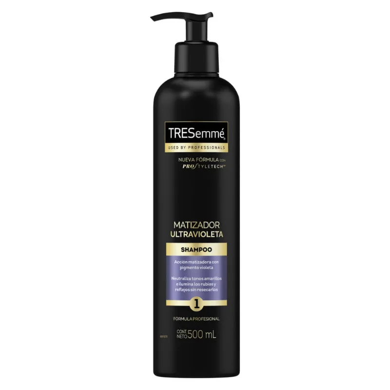 Shampoo Dosificador Tresemmé Matizador Ultravioleta x 500 ml