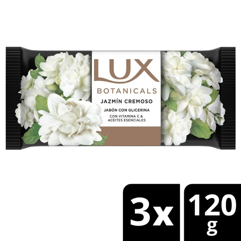 Jabón en Barra Lux Jazmín Cremoso Multipack x3 120 grs