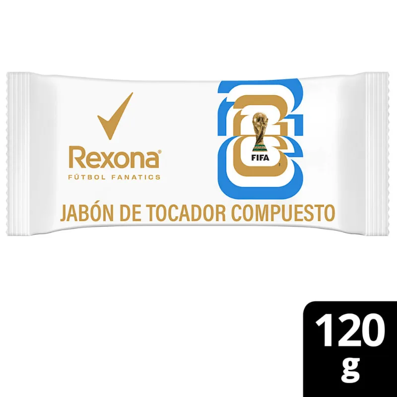 Jabón en Barra Rexona Copa del Mundo de la FIFA 2026™ 120 Gr