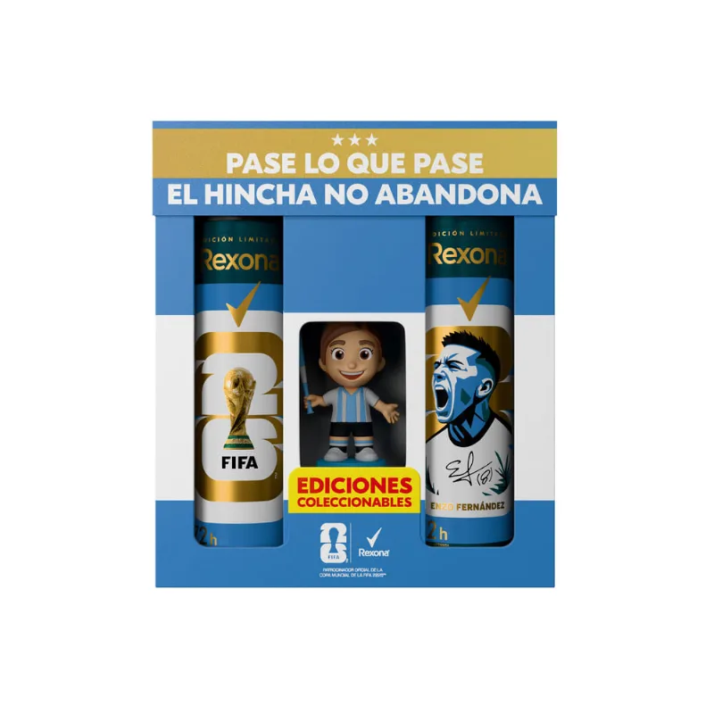 Desodorante Rexona Ap Men + Edt Ltda Enzo Fifa x 150 ml