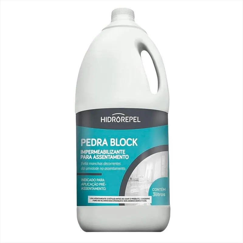 Impermeabiliza Protege Pedra Ornamentais Hidrorepel 3 Litros