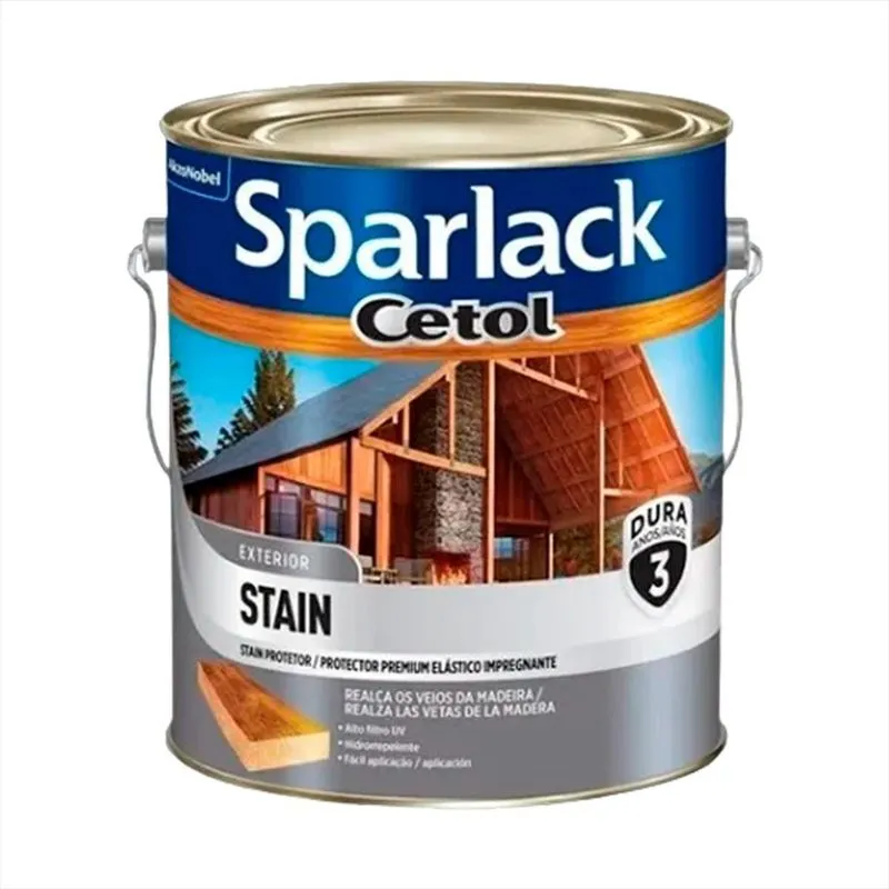 Cetol Stain Acentinado 3 Anos Sparlack 3,6 Litros - Mogno