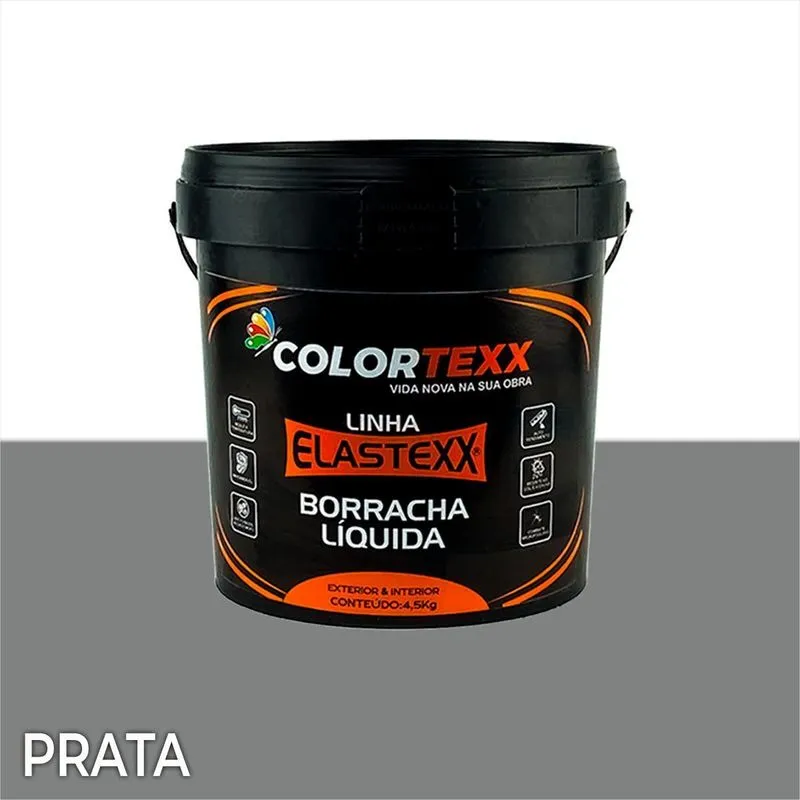 Borracha Líquida Emborrachada Látex Acrílico Premium 4,5kg