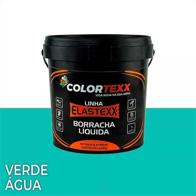 Borracha Líquida Emborrachada Látex Acrílico Premium 4,5kg