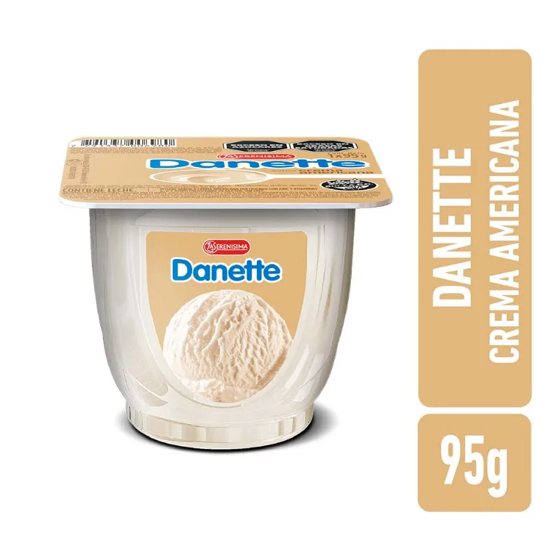Postre Crema Americana Danette 95gr