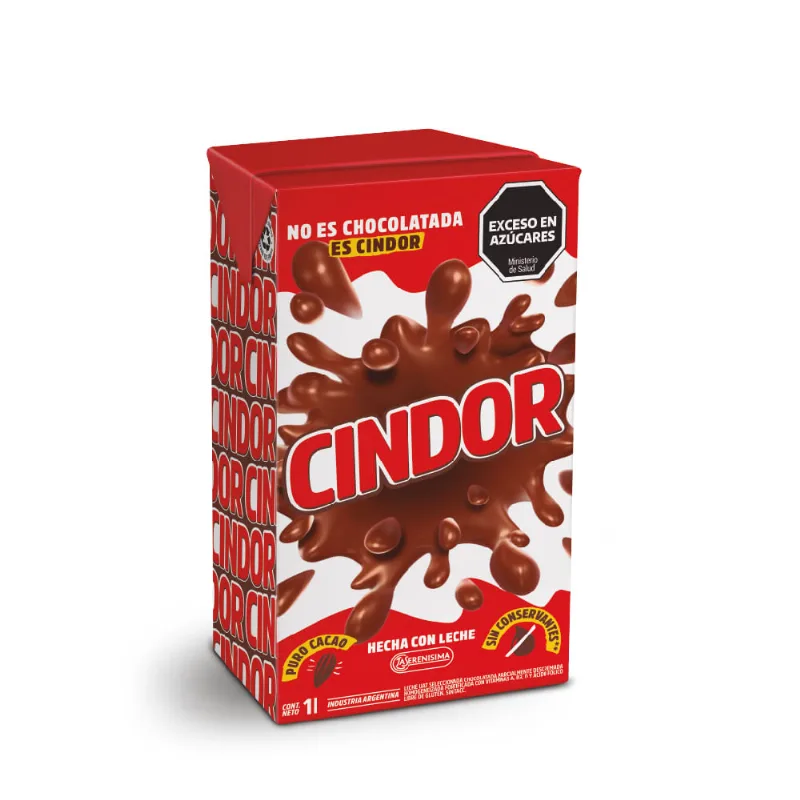 Leche Chocolatada Cindor x 1 lt