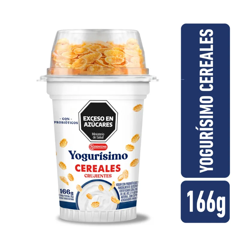 Yogur con cereales Yogurisimo 166 g.