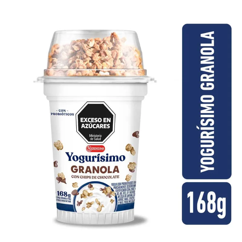 Yogur Con Granola 168 Grs Yogurisimo Yogur Con Granola Yogurisimo 168gr