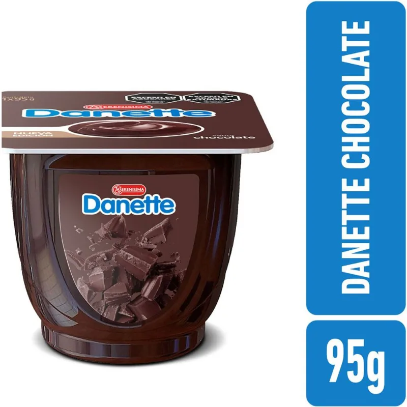 Postre chocolate Danette 95 g.