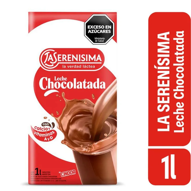 Leche chocolatada ?La Serenísima Clásico 1lt