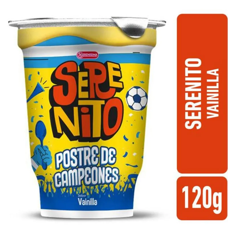 Serenito postre Vainilla 120 grs
