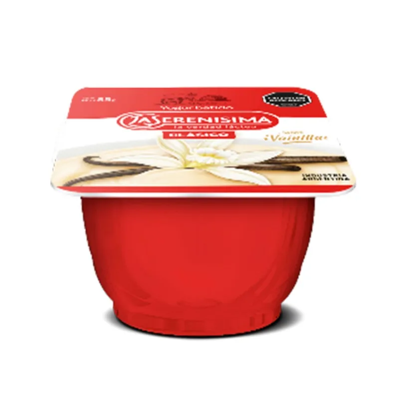 Yogur entero La serenisima sabor vainilla 85 g.