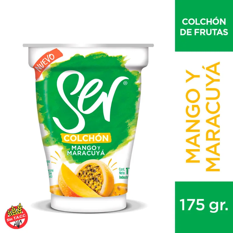 Yogur Descremado Ser Ser Colchon Mango Maracuya X 175grs Yogur Ser Descremado Mango Y Maracuya 175 Gr