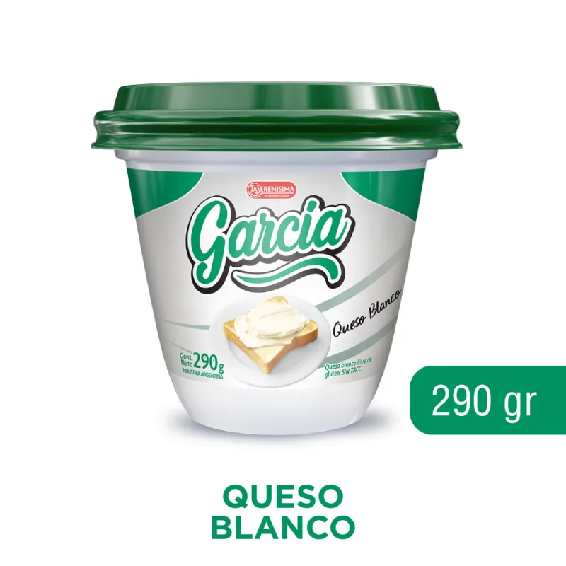 Queso Crema Garcia 290 Gr