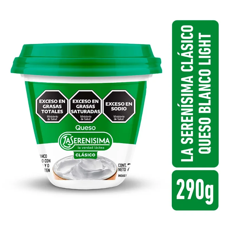 Queso Blanco Light La Serenísima Clásico 290 Gr