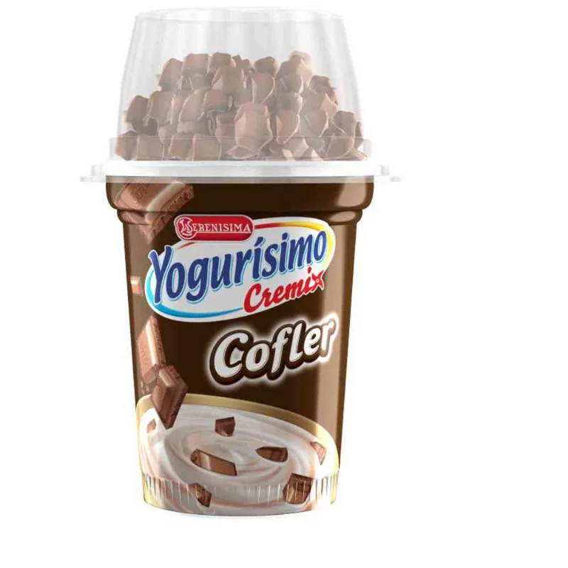 Yogur Yogurísimo Crunch Con Capuchon Cofler X 165 Grs Yogurt Entero Yogurt ísimo Crunch Con Capuchón Cofler 165 Gr