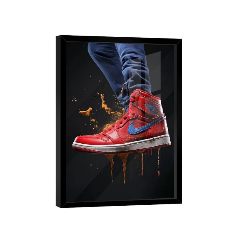Quadro Jordan Shoes -- Br Artes