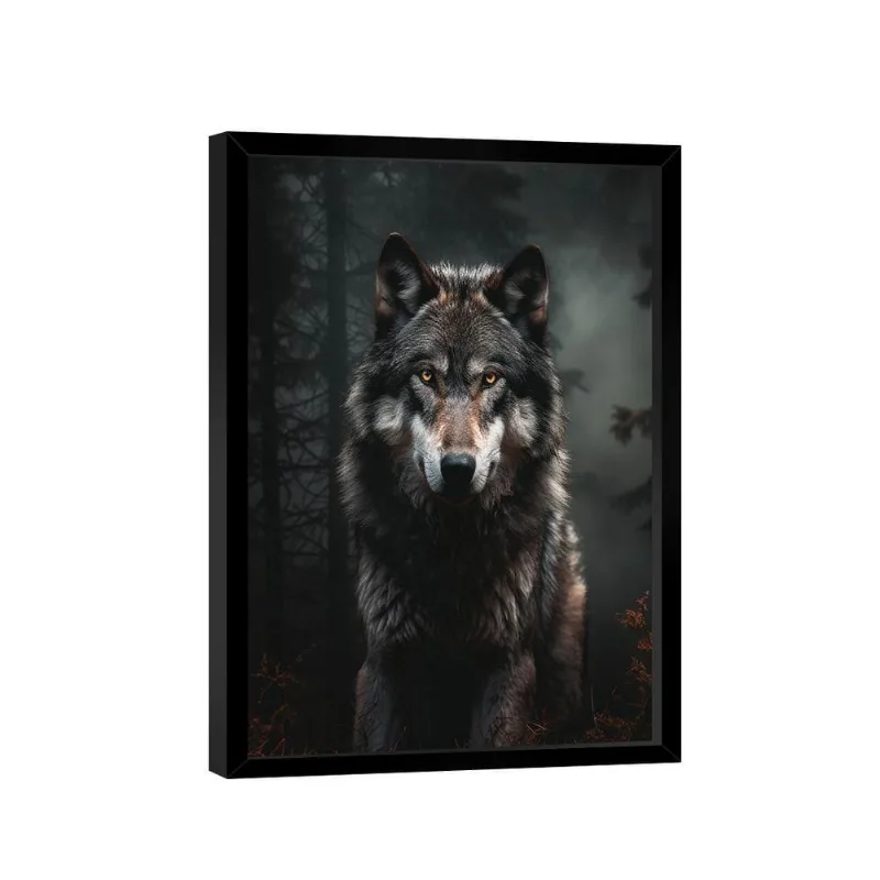 Quadro Strong Wolf -- Br Artes