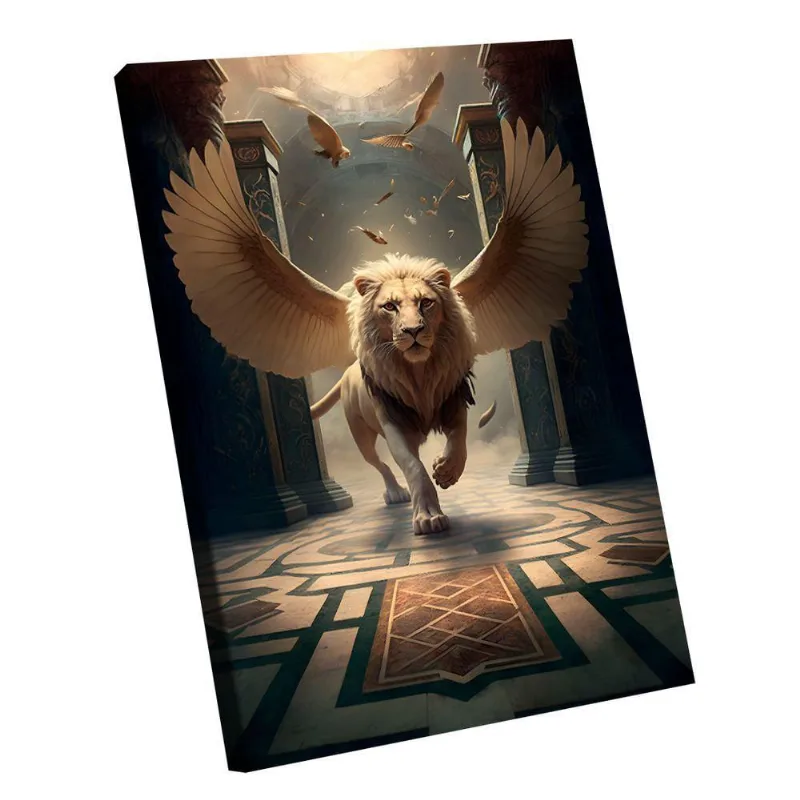 Quadro Lion Angel -- Br Artes