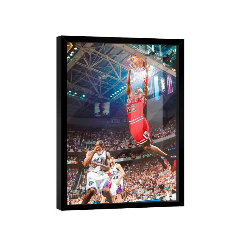 Quadro Michael Jordan -- Br Artes