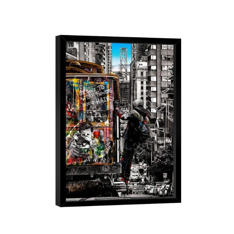 Quadro Arte Do Bondinho -- Br Artes