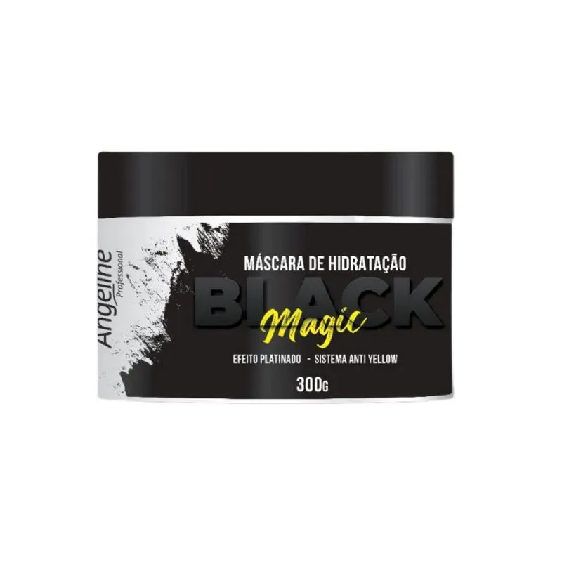Mascara Black 300g Matizadora Angeline Cabelos Platinados