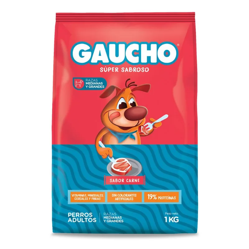 Alimento Perro Adulto Gaucho 10 kg