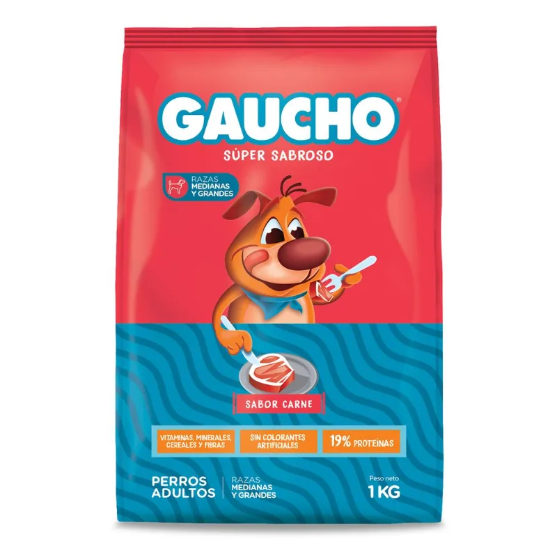 Alimento Perro Gaucho 1 kg